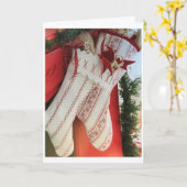 *** TIJD VOOR GEZIN EN VRIENDEN ZWARE CHRISTMAS*** KAART (Gele Bloem)