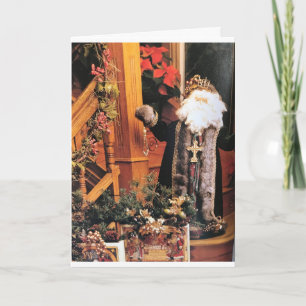 *** TIJD VOOR GEZIN EN VRIENDEN ZWARE CHRISTMAS*** KAART