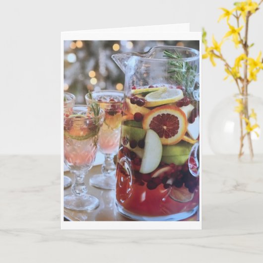 TIJD VOOR GEZIN, VRIENDEN EN GOEDE TIJDEN KAART (Gele Bloem)