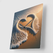 Tijd voor Grace - Wall Clock 2 Vierkante Klok (Hoek)