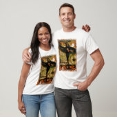 tijd voor haar kraai t-shirt (Unisex)