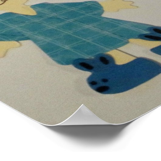 Tijd voor het beren (kinderen) poster (Hoek)