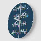 Tijd voor het inschepen grote klok (Hoek)