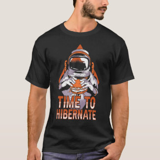 Tijd voor het Sluimerige eten Astronaut Relax Hib T-shirt