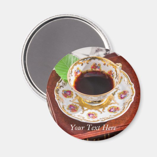 Tijd voor het Tea Design Magneet (Voorkant / Achterkant)