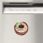 Tijd voor het Tea Design Magneet (Insitu (Vaatwasser))