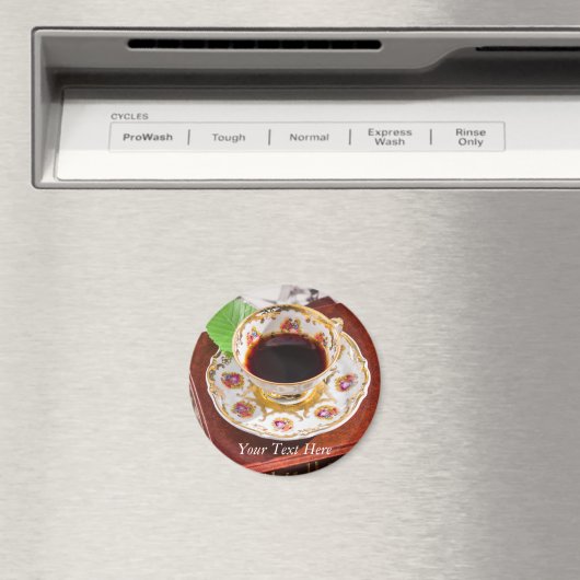 Tijd voor het Tea Design Magneet (Insitu (Vaatwasser))