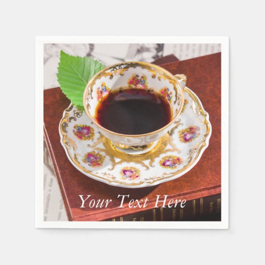 Tijd voor het Tea Design Servet (Voorkant)