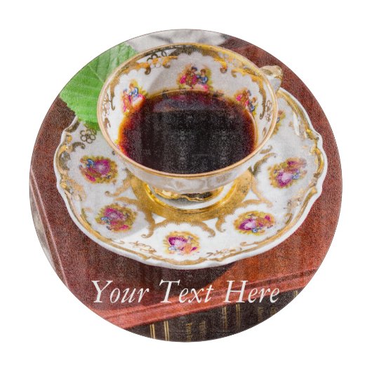 Tijd voor het Tea Design Snijplank (Voorkant)