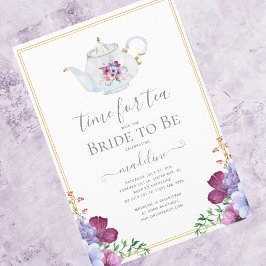  tijd voor het Vrijgezellenfeest van thea Floral Kaart