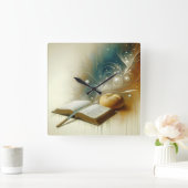 "Tijd voor het Woord" Muur Klok (Huis)