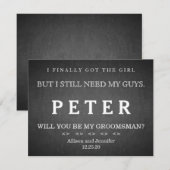 Tijd voor het zwarte toetsenbord Rood Stropdas Kaart (Voorkant / Achterkant)