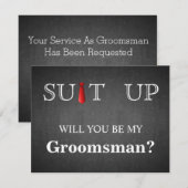 Tijd voor het zwarte toetsenbord Rood Stropdas Kaart (Voorkant / Achterkant)