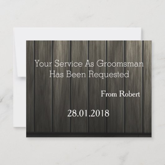 Tijd voor het zwarte toetsenbord Rood Stropdas Kaart (Achterkant)