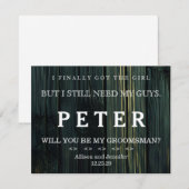 Tijd voor het zwarte toetsenbord Rood Stropdas Kaart (Voorkant / Achterkant)