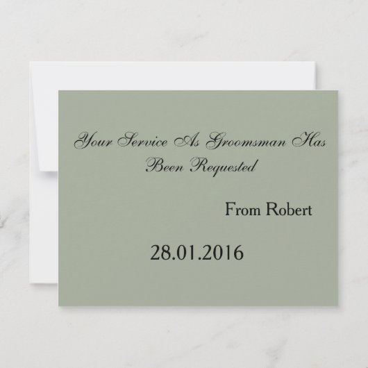 Tijd voor het zwarte toetsenbord Rood Stropdas Kaart (Achterkant)