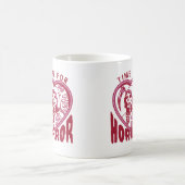 Tijd voor horrorfilms of boekovers koffiemok (Center)