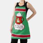 Tijd voor Hot Chocolate All-Over Print Schort (Insitu)
