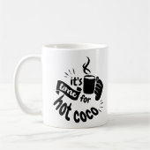 Tijd voor Hot Coco Koffiemok (Links)