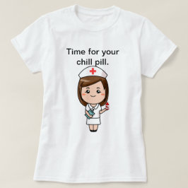 Tijd voor je koude pil t-shirt