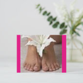 Tijd voor je voorspelling briefkaart (Staand voorkant)