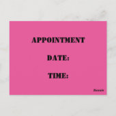 Tijd voor je voorspelling briefkaart (Achterkant)