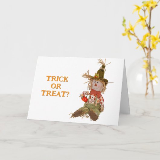 TIJD VOOR "JIJ" OM "LEUKE" HALLOWEEN TE HEBBEN KAART (Gele Bloem)