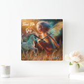 Tijd voor jou vierkante klok (Huis)