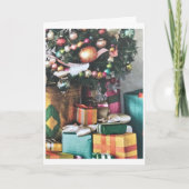 TIJD VOOR "JOY AND CHEER" MERRY CHRISTMAS KAART (Voorkant)