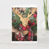 TIJD VOOR "JUICH" & EEN "RENDIER" *VROLIJK KERSTFE FEESTDAGEN KAART (Voorkant)