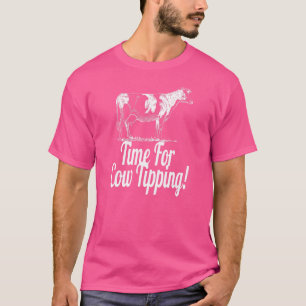 Tijd voor Koe voor het uitzetten van Koe T-shirt