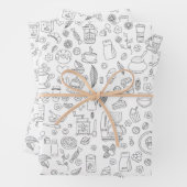 Tijd voor koffie! Cadeaupapier (In situ)