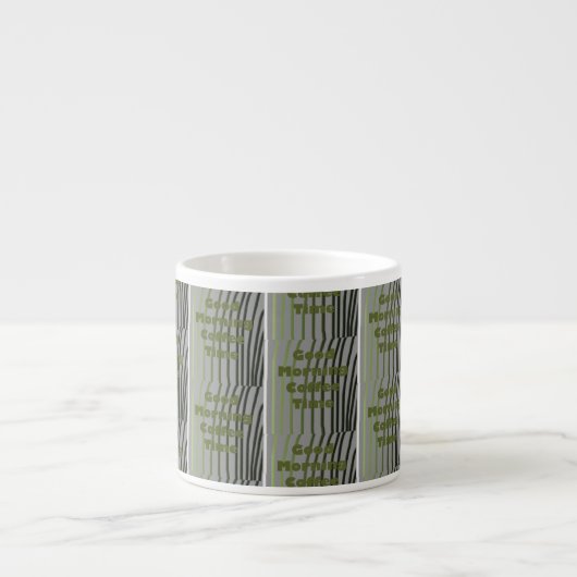 tijd voor koffie espresso kop (Voorkant)