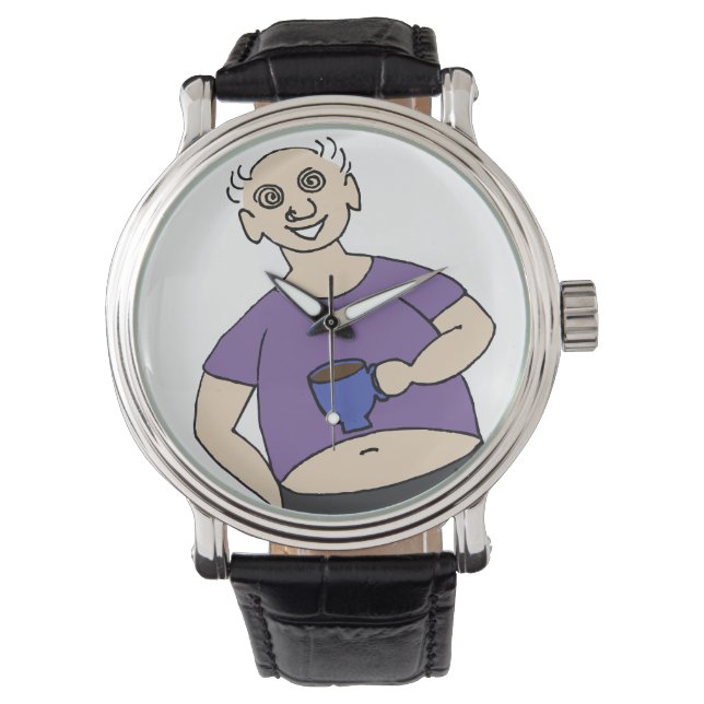 Tijd voor koffie! horloge (Voorkant)
