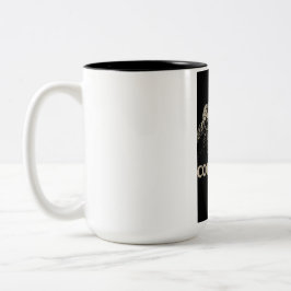 TIJD VOOR KOFFIE, SCHAT TWEEKLEURIGE KOFFIEMOK