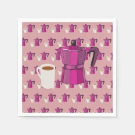 Tijd voor koffie servet