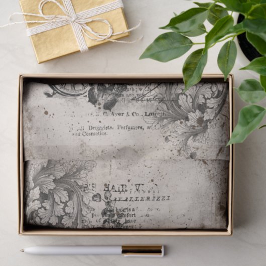 Tijd voor legantie tissuepapier (Geschenk)