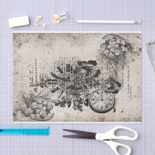 Tijd voor legantie tissuepapier (Craft)