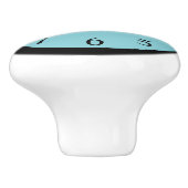 Tijd voor liefde keramische knop (Zijkant)