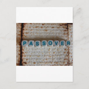 Tijd voor Matzoh Briefkaart