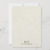 Tijd voor meer bruiloft uitnodiging (Achterkant)