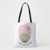 Tijd voor mij tote bag (Voorkant)