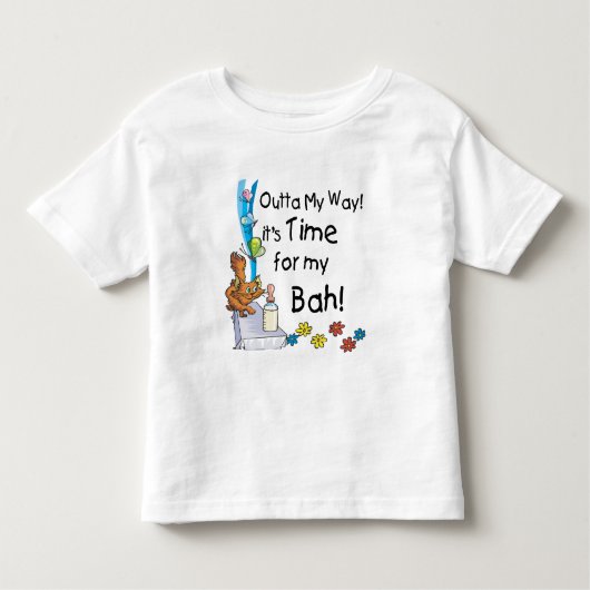 Tijd voor mijn bad kinder shirts (Voorkant)