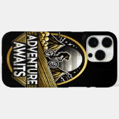 Tijd voor mountainbiken en verkennen in Natuur Case-Mate iPhone Case (Achterkant (horizontaal))