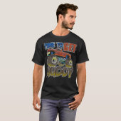 Tijd voor Muddy Mud Bogging Mudding Racing T-shirt (Voorkant volledig)