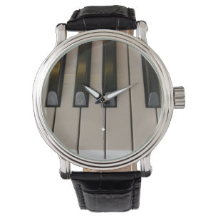 Tijd voor Music Piano Keys Horloge