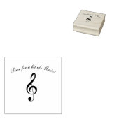 Tijd voor muziek stempel (Gestempeld)