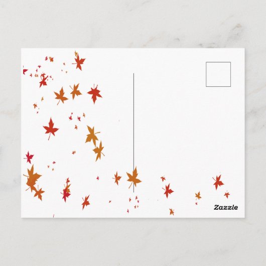 Tijd voor NAP Fox Briefkaart (Achterkant)