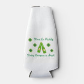 Tijd voor Paddy, vandaag is iedereen Iers Flesjeskoeler (Voorkant)