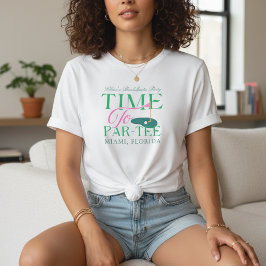 Tijd voor Par-Tee Golf Bachelorette T-shirt